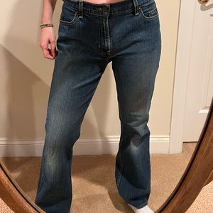 Boot cut jeans